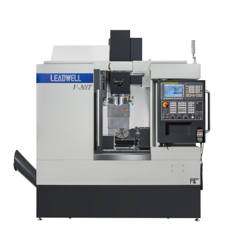 Фрезерний 5-ти осьовий обробний центр з ЧПУ LEADWELL V-30iT