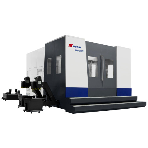 Poziome 3-osiowe centra obróbcze CNC do frezowania HM125TBD