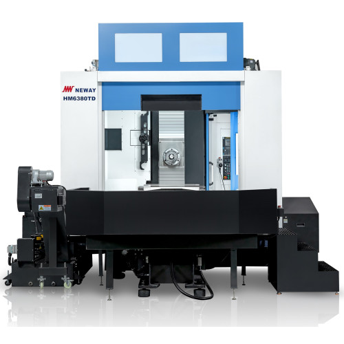 Poziome 3-osiowe centra obróbcze CNC do frezowania HM6380TD
