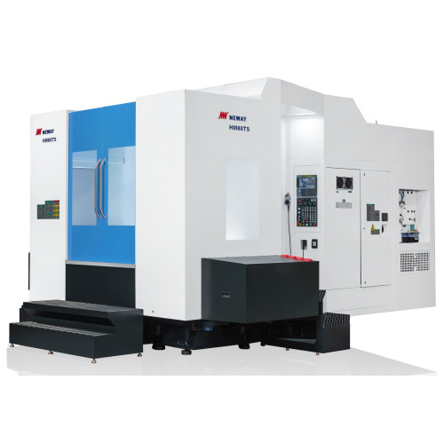 Poziome 3-osiowe centra obróbcze CNC do frezowania HM80TS
