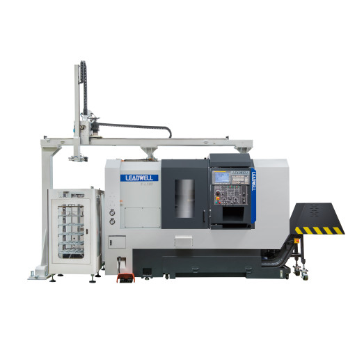 Токарний горизонтальний обробний центр з ЧПУ LEADWELL T-6iSMY