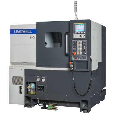 Токарний горизонтальний обробний центр з ЧПУ LEADWELL T-6i