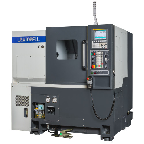 Токарний горизонтальний обробний центр з ЧПУ LEADWELL T-6i
