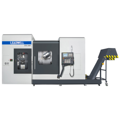 Токарний горизонтальний обробний центр з ЧПУ LEADWELL TM-1000