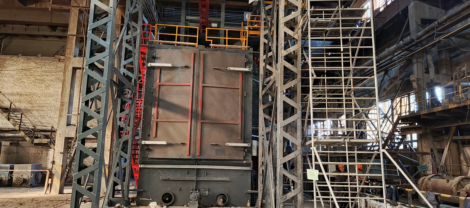 Oczyszczarka śrutowa ArcelorMittal
